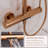 3-Function Rose Gold Shower System with Tub Spout, 10" Rainfall Head & Handheld, 1.59 GPM, CUPC/NSF Certified, Adjustable Height-130062742