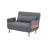 Convertible Folding Sofa Bed, Multi-Position Adjustable Floor Sofa, High-Density Foam Sleeper Chair-885993249
