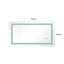 Miroir de salle de bain 40 po x 20 po à DEL avec brouillard et intensité variable Caractéristiques: 3 couleurs, mémoire, rehausse l'apparence de la salle de bain