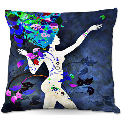 Couch Wondrous Night Square Pillow Cover & Insert