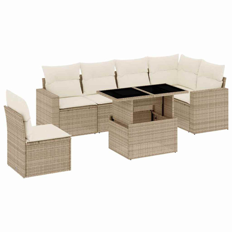 Ensemble de canapé de jardin Vidaxl
