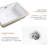 22 *15 Inch White Ceramic Rectangular Undermount Bathroom Sink, High - Quality, Modern Luxury, Overflow Feature, Easy To Clean, Simple Installation For Vanity 15 Inch Wide, Long, Fired, Acid , Stain