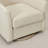 30" Wide Upholstered Swivel Nursery Glider Armchair-1027265464