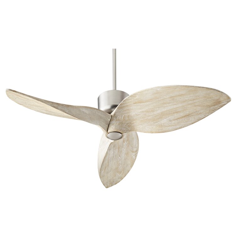 52'' Mireille 3 -Blade Outdoor Ceiling Fan with Wall Control