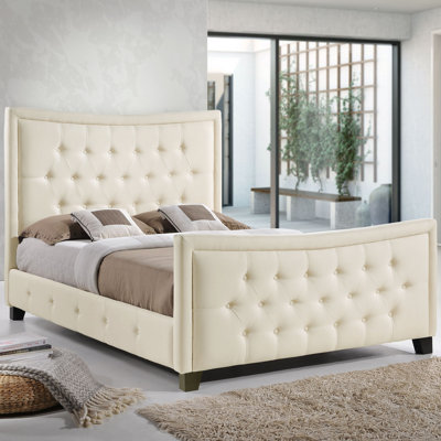 Modway Queen Tufted Upholstered Platform Bed