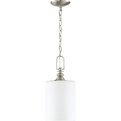 Luminaire suspendu cylindrique à 1 lumière Fauver