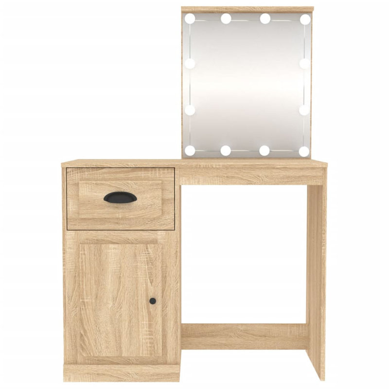 Bellefontaine Dressing Table, Sonoma Oak