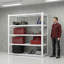 Heavy-Duty 5-Tier Wire Shelving Unit - 3000 LBS Total Capacity With Adjustable Heights & Reinforced Construction For Garage, Warehouse & Industrial Storage-1441431105-1441431106