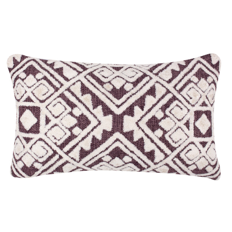 Housse de coussin rectangulaire Dolce, Brun/brun clair
