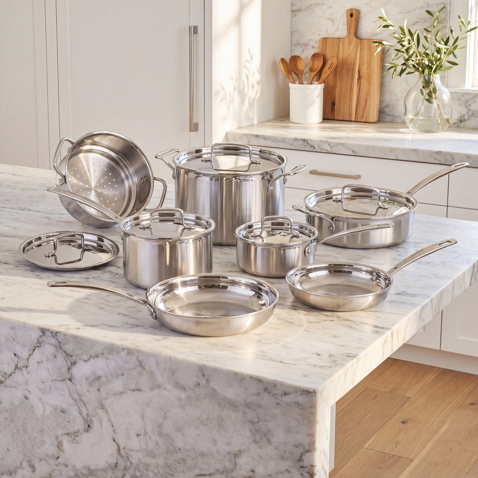 Cuisinart MultiClad Pro 12-Piece Cookware Set