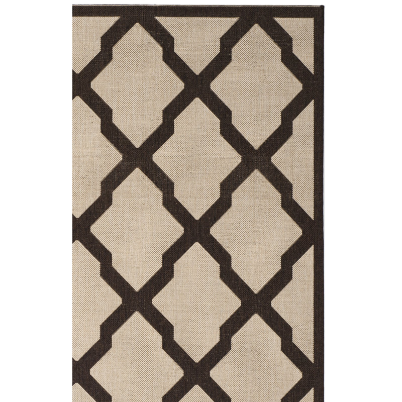 Ferrill 100 Performance Geometric Rug, Square 6'7"