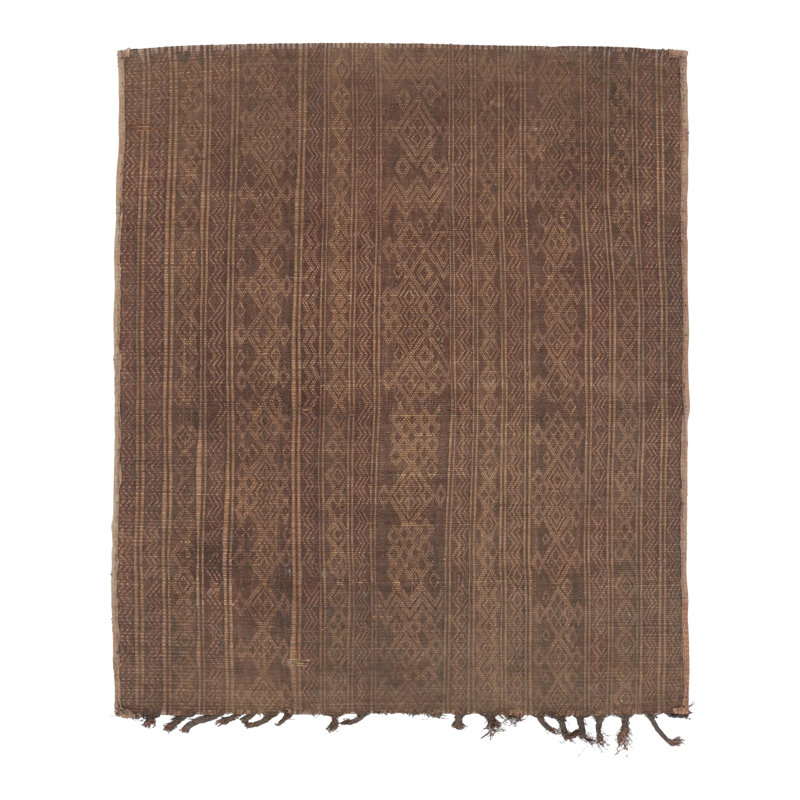 Vintage One-of-a-Kind 3'10x4'6 Hand Knotted Area Rug