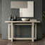 Console rectangulaire en aulne de 55 po de large Breslow-525429687-482429492