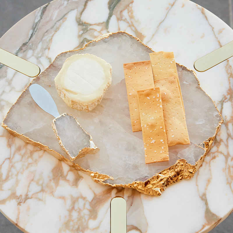 Anna New York Crystal Platter