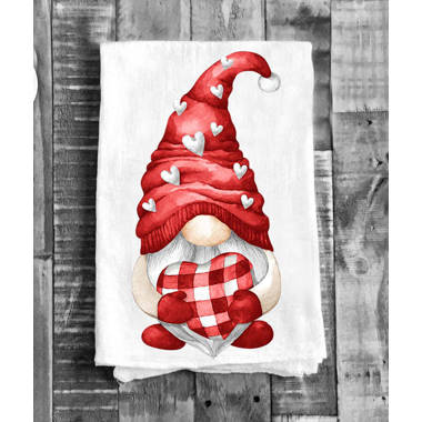 Christmas Tree Farm Red Plaid Holiday Kitchen Towel Set, 2 Cotton Dish  Towels