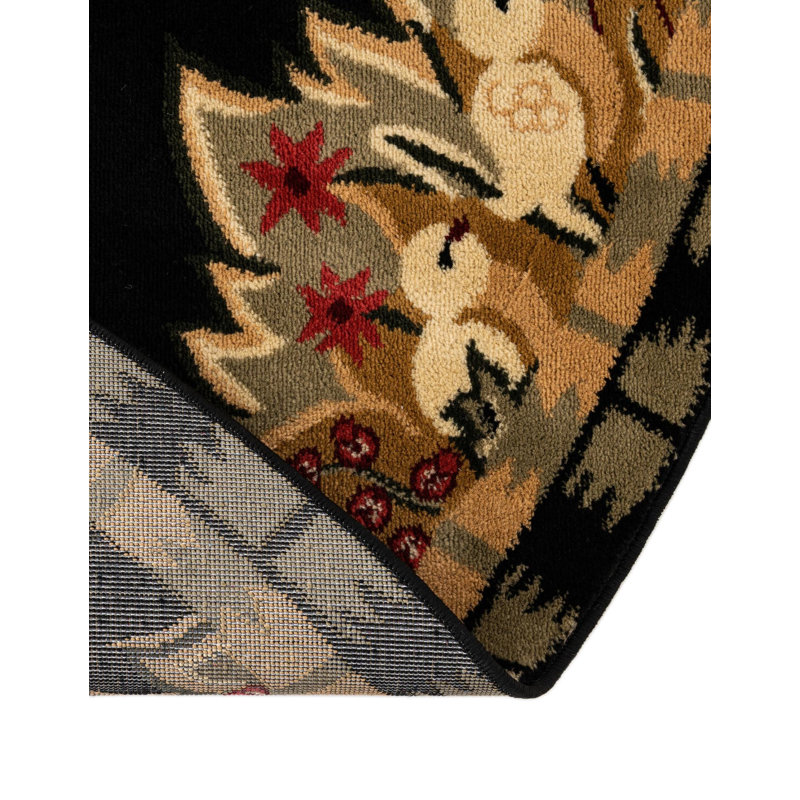 Andersonville Floral Indoor Rug, Round 5'3"