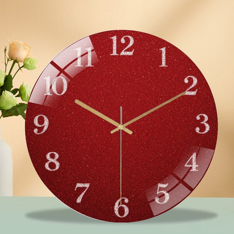 Horloge murale 12 po Glitter