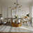 Hobart Modern Rectangular Sintered Stone Dining Table with Pedestal Base-666994732-654490484