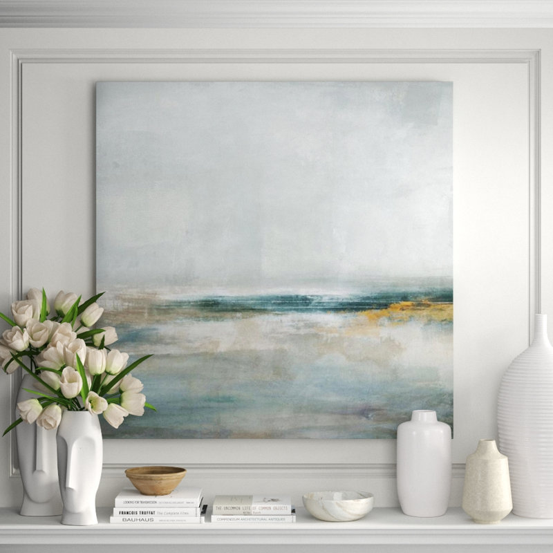 Aquatic Plains Print by James McAllen, Outdoor, 54" H x 54" W