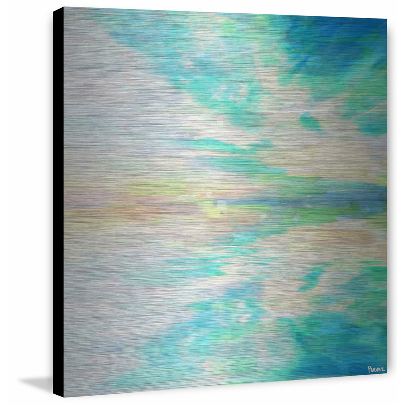 «Blended Beauty» par Parvez Taj - reproduction d'art non encadrée sur métal, H 24 po x l 24 po