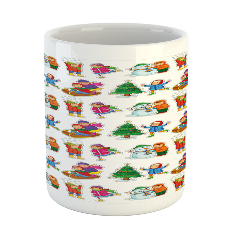 Grande tasse à café winter