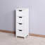 White Bathroom Cabinet With Spacious Drawers To Accommodate Your Needs Chic Storage Smooth Drawer Slides For Easy Access