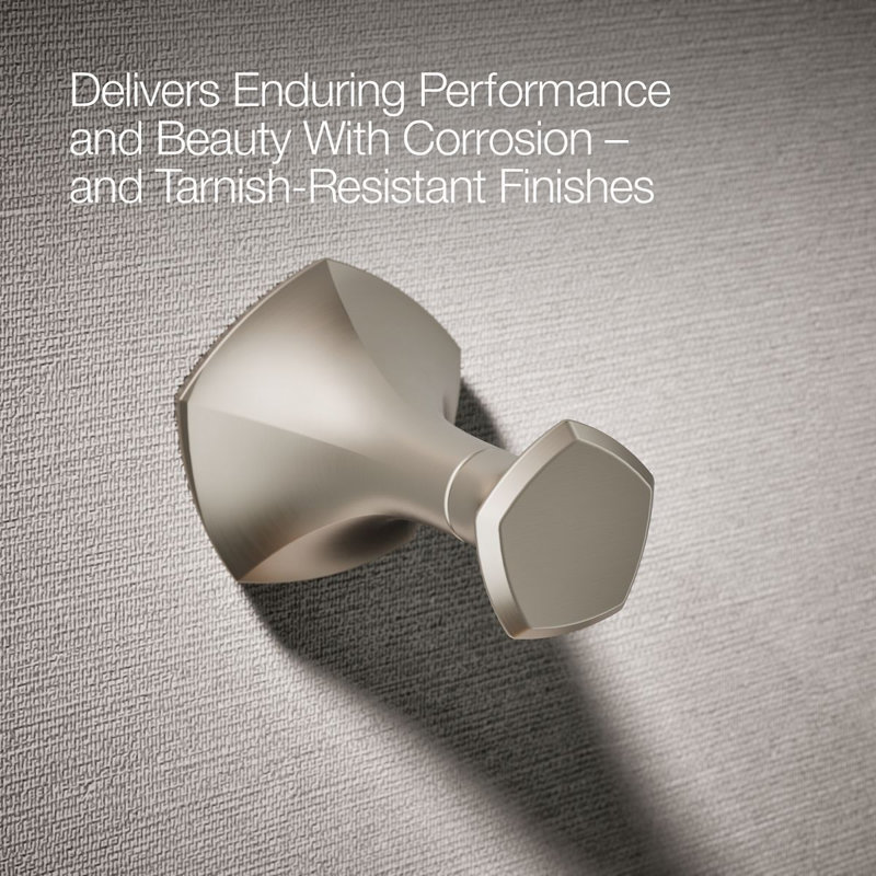 Occasion® Wall Mounted Robe Hook, Vibrant Brushed Nickel