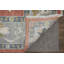 Karina Hand Knotted Wool Floral Area Rug in Rust/Gray-1351579730