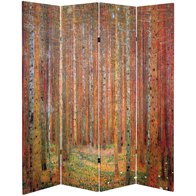 Paravent Lulie par Gustav Klimt, H 71 po x l 63 po x P 1 po