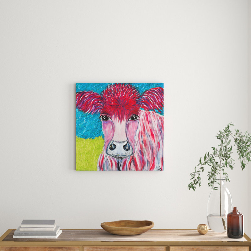 France Gilbert - Wrapped Canvas Painting, 61cm H x 61cm W