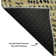 Premium Machine Washable Cerrito AMF591 Gold Rug