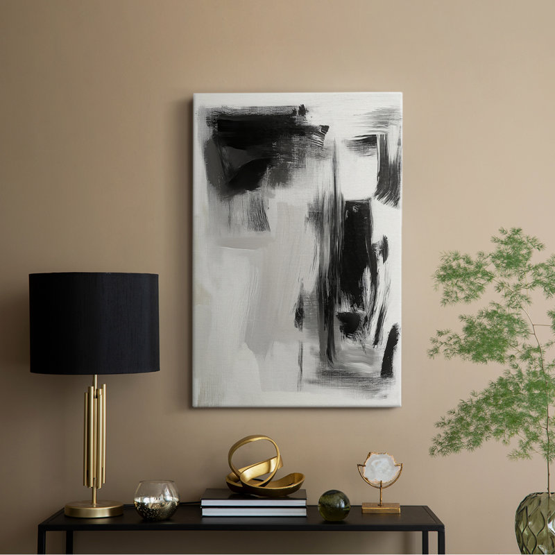 Série ABSTRACT DCCLxxIV - Toile tendue avec châssis de qualité supérieure - Prêt à être accroché, H 60 po x l 40 po