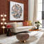 Lampe sur pied colonne 55 po Globo