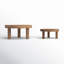 Linford Wood Plant Stand - Set of 2