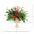 Holiday Centerpiece with Pinecones and Berries