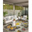 Tapis décoratif moderne jaune Paris-1483256869
