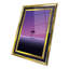 Élégante peinture décorative encadrée, 17,0 po x 25,6 po | 100% verre acrylique (épaisseur: 0,04 pouce) et cadre en bois massif (épaisseur: 1,0 pouce) | Art mural parfait pour le salon, la chambre à coucher et le bureau