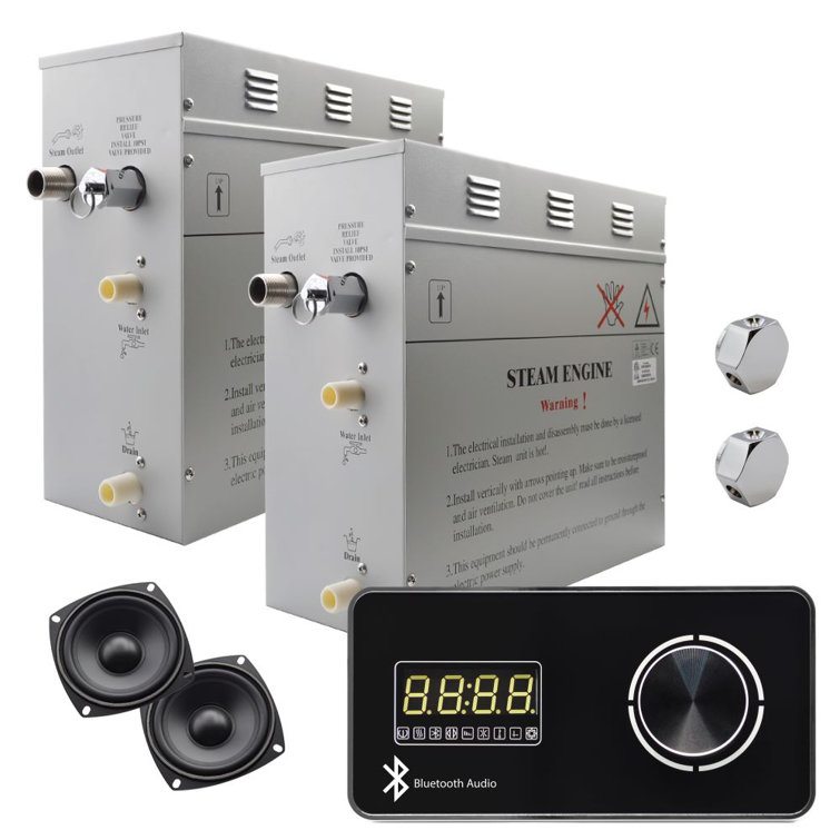 Générateur de vapeur auto-drainant 18 kW Superior Encore Plus avec clavier numérique horizontal Bluetooth