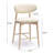 Lofland Forest Performance Textured Velvet Counter Stool-2011833160-2011833161