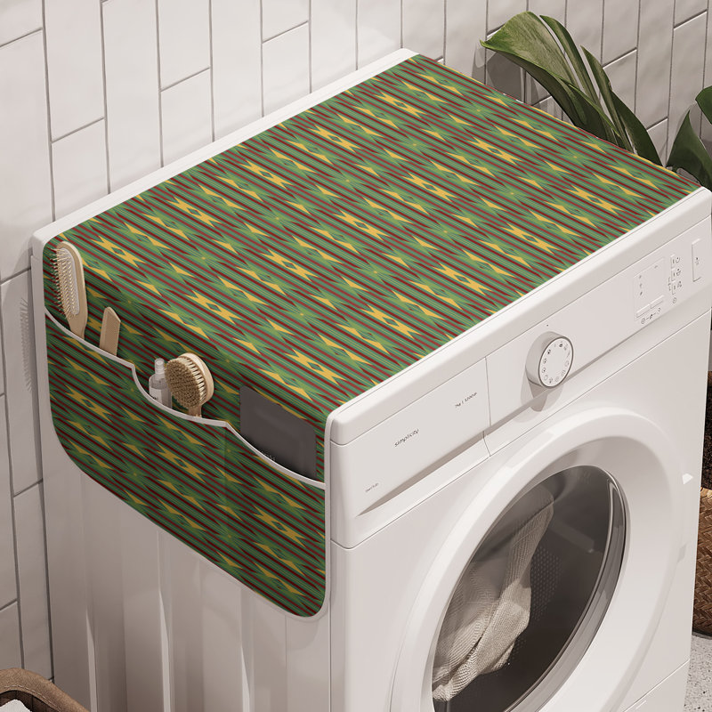 Paquet de 2 moutarde de 47 po x 18,5 po Sea Green East Urban Home