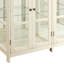 Vitrine de rangement décorative 4 portes en bois