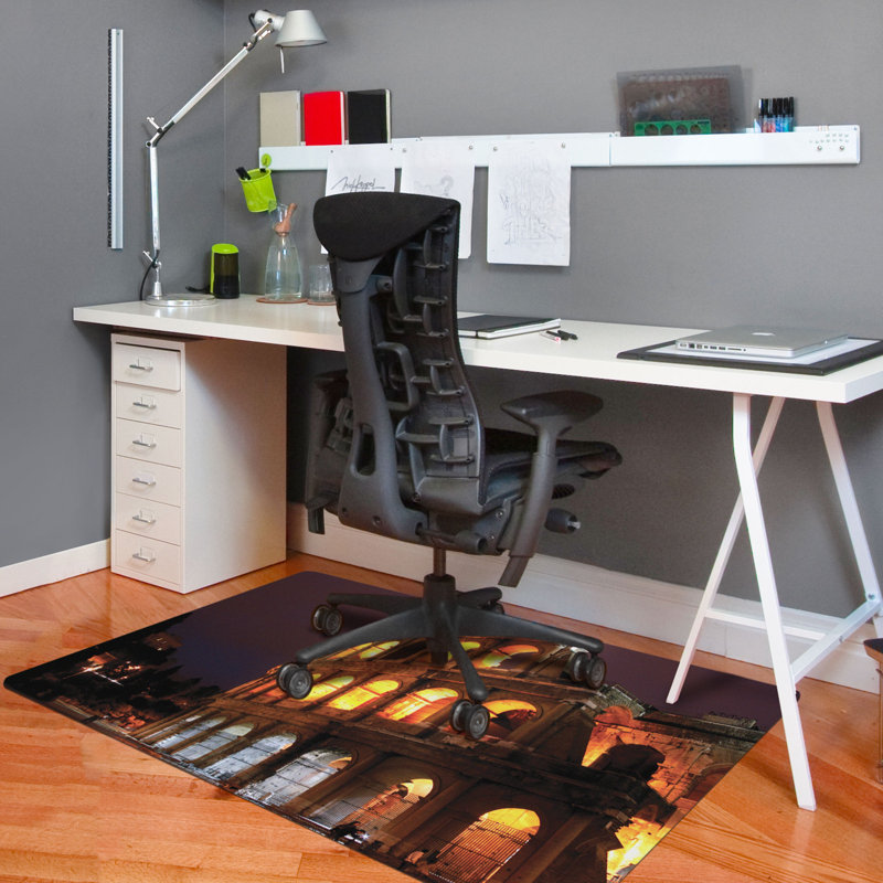35 in. x 47 in. 9 to 5 Desk Chair Mat