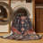 Machine Washable Persian Brown Area Rug-2064818958