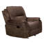 Fauteuil inclinable manuel avec accoudoirs moelleux Heny-117559144
