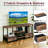  TV Stand with 2 Fabric Drawers, Built-in Outlet - Perfect for Living Room and Bedroom-121933072