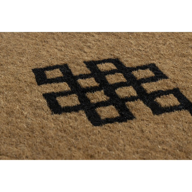 Tapis de porte extérieur noué, H 18 po x L 30 po