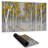 Yellow birch forest - 14.00"x24.25" Desk mat