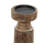 18'' H Wood Tabletop Candlestick