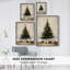 «Christmas Holiday Art», série 2-CXIV, reproduction encadrée - bois massif-1596010191