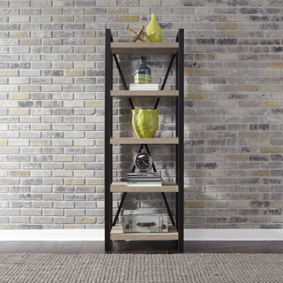 Eleora Tall Pier Etagere Bookcase by Sand & Stable